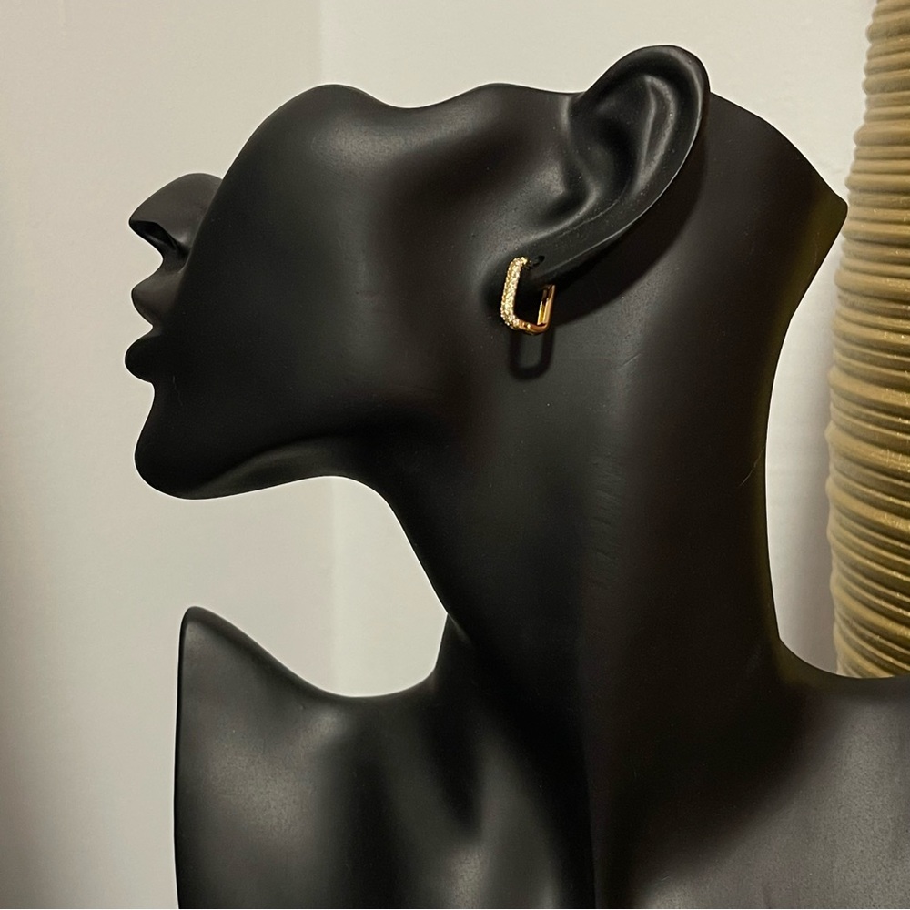 ✨Elegant 18K GP Small Loop Earrings